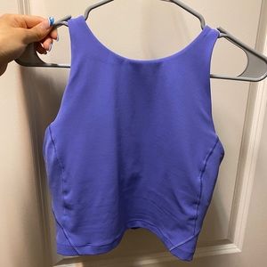 lululemon charged indigo high neck align tank